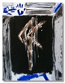 Černá tabule, 2012, 130x100 cm